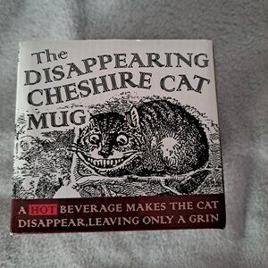 *NIB* The Disappearing Cheshire Cat Mug - Alice in Wonderland